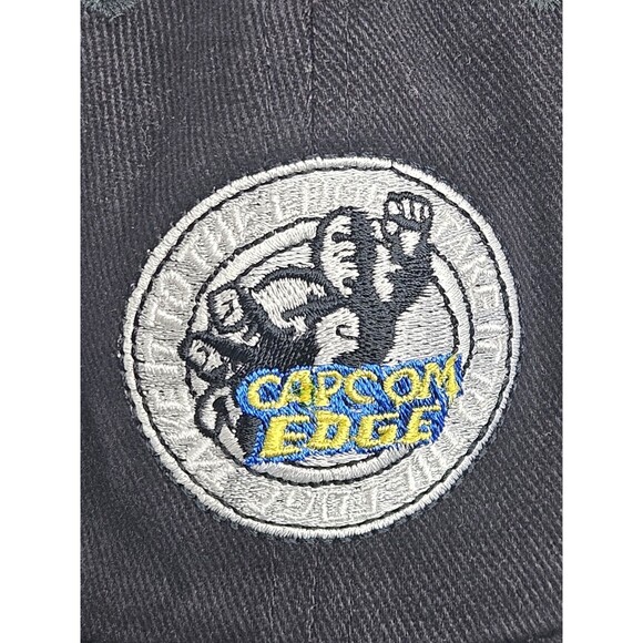 Rare Vintage Capcom Fighters Edge Game Series PROMO Hat PlayStation - Picture 2 of 8